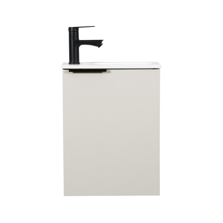 MOLI Gäste-WC Waschtisch Set 40cm Kaschmir mit Griff