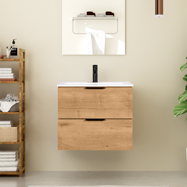 ORLO 60cm Waschtisch: Zeitlose Eleganz mit praktischem Schubladensystem