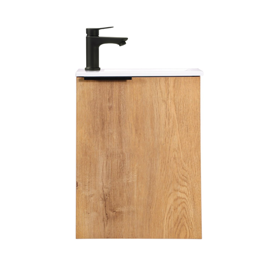 MOLI Gäste-WC Waschtisch Set 40cm Eiche