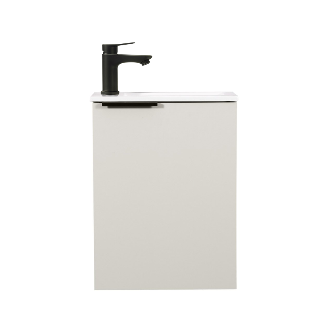 MOLI Gäste-WC Waschtisch Set 40cm Kaschmir