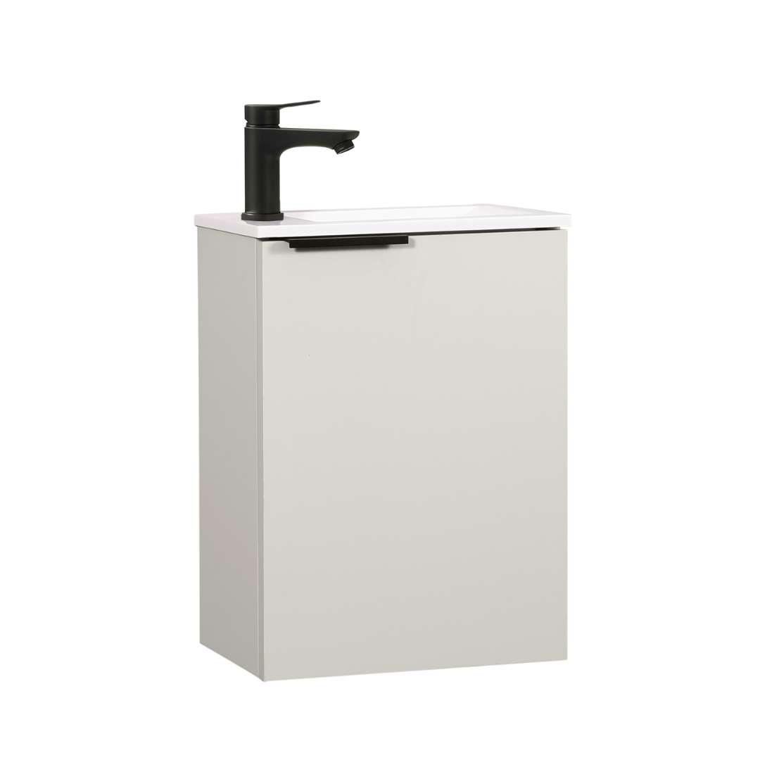 MOLI Gäste-WC Waschtisch Set 40cm Kaschmir