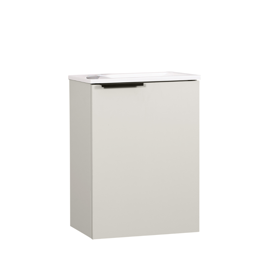 MOLI Gäste-WC Waschtisch Set 40cm Kaschmir